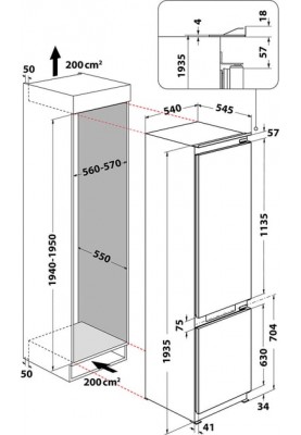 Холодильник Whirlpool WHC20 T352