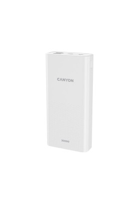 Універсальна мобільна батарея Canyon PB-2001 20000mAh White (CNE-CPB2001W)