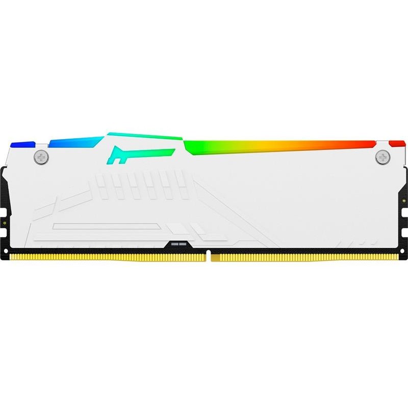 Модуль пам`ятi DDR5 16GB/5200 Kingston Fury Beast White RGB (KF552C36BWEA-16)