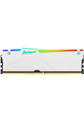 Модуль пам`ятi DDR5 2х16GB/6400 Kingston Fury Beast White RGB (KF564C32BWEK2-32)