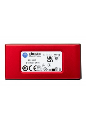 Накопичувач зовнішній SSD Portable USB 2.0ТB Kingston SXS1000 Red (SXS1000R/2000G)