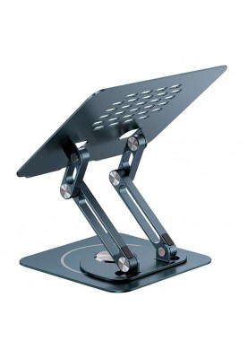 Підставка для ноутбука Baseus UltraStable Pro Series Rotatable and Foldable Laptop Stand (Three-Fold Version) Space Grey (B10059900811-01)