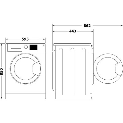 Пральна машина Indesit OMTWSE 61293 WK UA