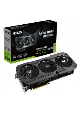 Відеокарта GF RTX 4070 Ti Super 16GB GDDR6X TUF Gaming OG OC Asus (TUF-RTX4070TIS-O16G-OG-GAMING)