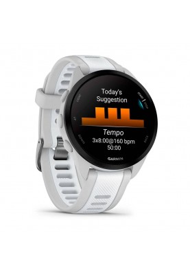 Смарт-годинник Garmin Forerunner 165 Mist Gray/Whitestone (010-02863-A1)