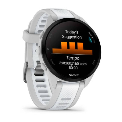 Смарт-годинник Garmin Forerunner 165 Mist Gray/Whitestone (010-02863-AD)
