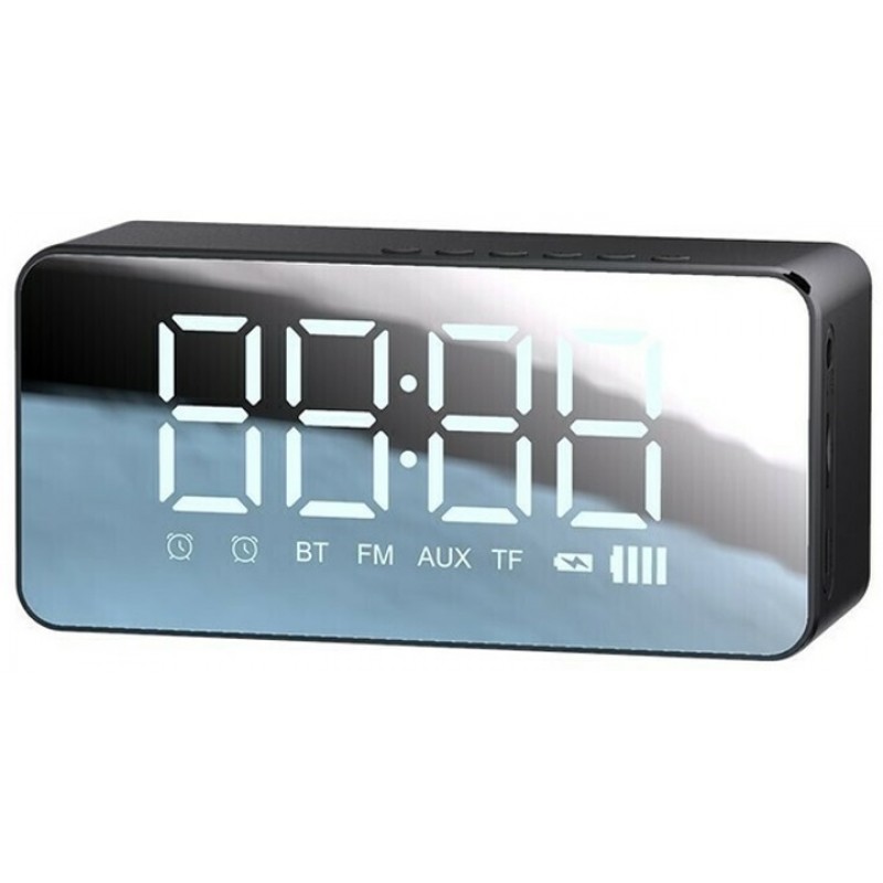 Настільний годинник Usams US-YX007 Multi-functional Alarm Clock Black (YX7LY01)