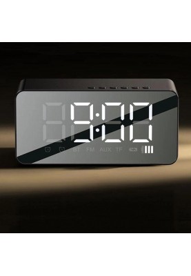 Настільний годинник Usams US-YX007 Multi-functional Alarm Clock Black (YX7LY01)