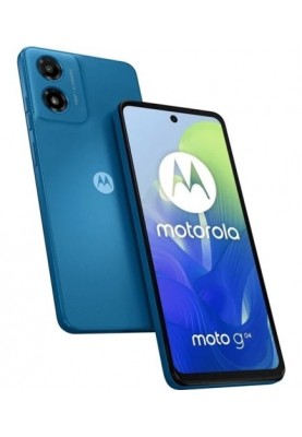 Смартфон Motorola Moto G04 4/64GB Satin Blue (PB130045RS)