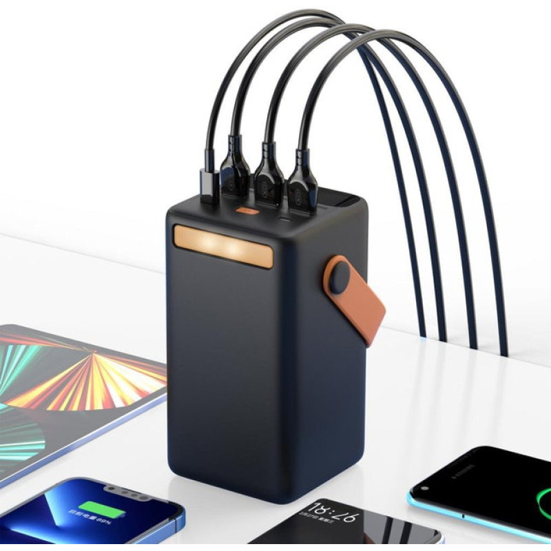 Універсальна мобільна батарея Choetech B664 50000mAh Black (B664-CCBE)