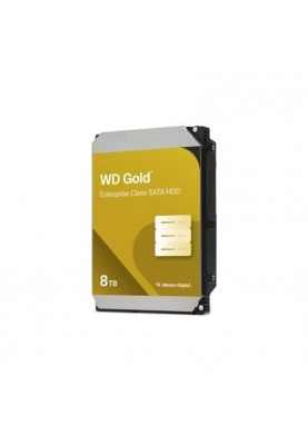 Накопичувач HDD SATA 8.0TB WD Gold 7200rpm 256MB (WD8005FRYZ)