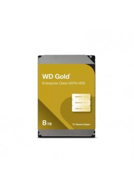 Накопичувач HDD SATA 8.0TB WD Gold 7200rpm 256MB (WD8005FRYZ)