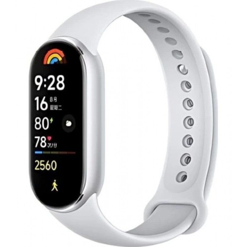 Фiтнес-браслет Xiaomi Mi Smart Band 9 Glacier Silver (BHR8340GL)