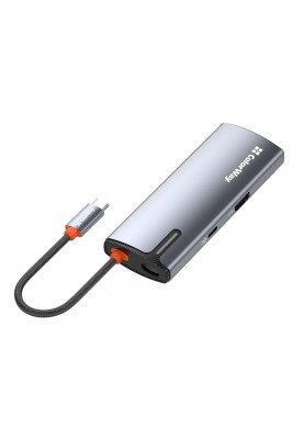 Док-станція ColorWay USB-C 5-в-1 Type C PD 100W/USB3.0х3/HDMI 4К (CW-HUB01)