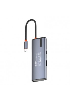 Док-станція ColorWay USB-C 5-в-1 Type C PD 100W/USB3.0х3/HDMI 4К (CW-HUB01)