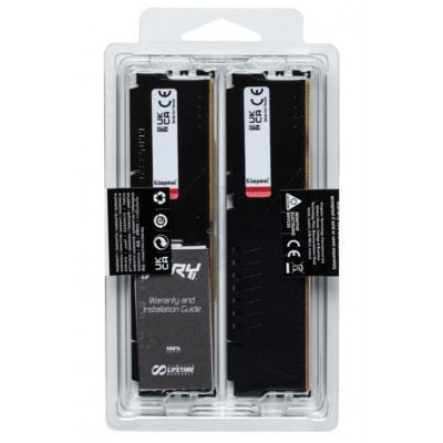 Модуль пам`яті DDR5  2x16GB/6000 Kingston Fury Beast Black (KF560C36BBE2K2-32)