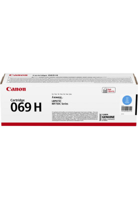 Картридж для Canon (069H) MF752Cdw Cyan (5097C002)
