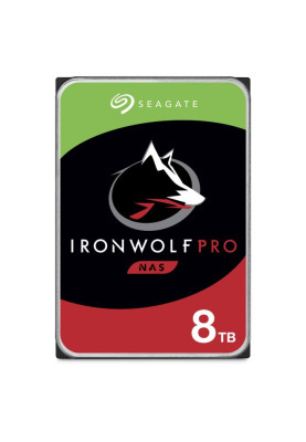 Накопичувач HDD SATA 8.0TB Seagate IronWolf Pro 7200rpm 256MB (ST8000NT001)