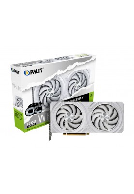 Відеокарта GF RTX 4070 12GB GDDR6 White OC Palit (NE64070S19K9-1048L)