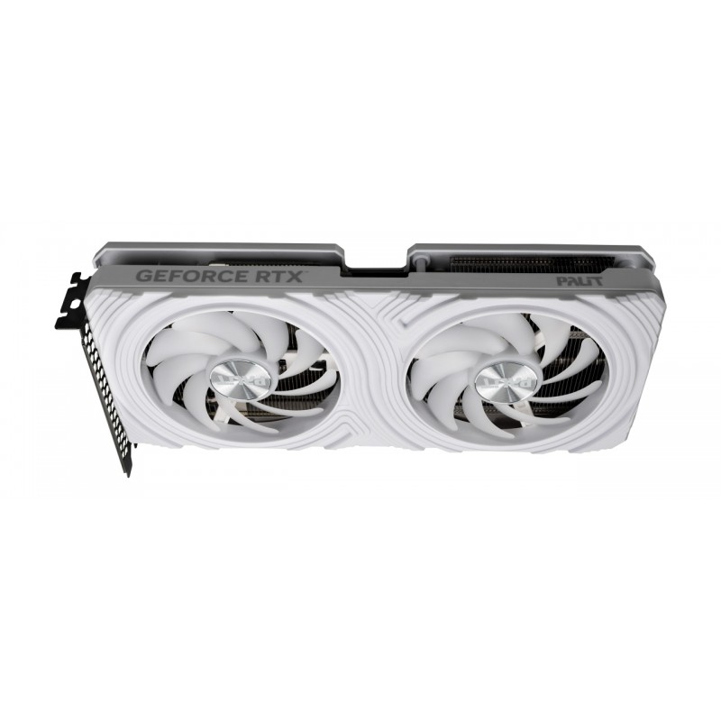 Відеокарта GF RTX 4070 12GB GDDR6 White OC Palit (NE64070S19K9-1048L)