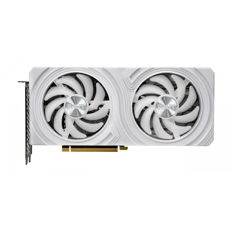 Відеокарта GF RTX 4070 12GB GDDR6 White OC Palit (NE64070S19K9-1048L)