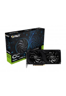 Відеокарта GF RTX 4070 12GB GDDR6 Dual OC Palit (NE64070S19K9-1048D)