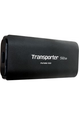 Накопичувач зовнішній SSD USB 512GB Patriot Transporter Black (PTP512GPEC)