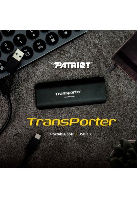 Накопичувач зовнішній SSD USB 512GB Patriot Transporter Black (PTP512GPEC)