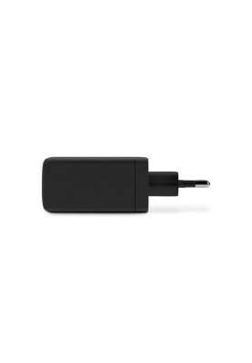 Мережевий зарядний пристрій Ttec SmartCharger Trio GAN 2хUSB-C/USB-A /120Вт Black (2SCG04S)