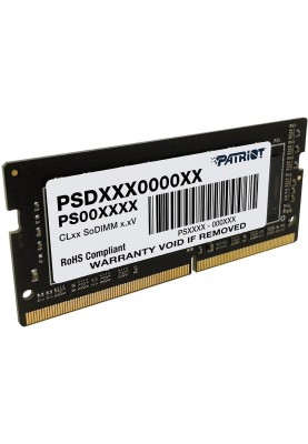 Модуль пам`яті SO-DIMM 8GB/2666 DDR4 Patriot (PSD48G26662S)