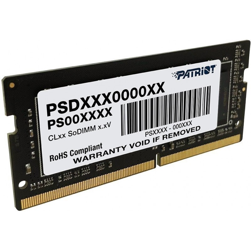 Модуль пам`яті SO-DIMM 8GB/2666 DDR4 Patriot (PSD48G26662S)