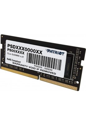 Модуль пам`яті SO-DIMM 8GB/2666 DDR4 Patriot (PSD48G26662S)