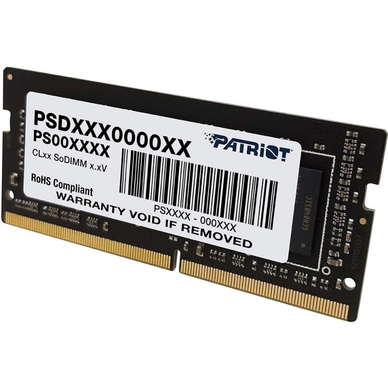 Модуль пам`яті SO-DIMM 8GB/2666 DDR4 Patriot (PSD48G26662S)