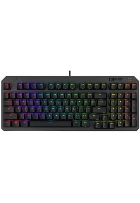 Клавiатура Asus TUF Gaming K3 Gen II Opti-Mech RGB 97key Switches ABS Black (90MP0390-BKMA00)