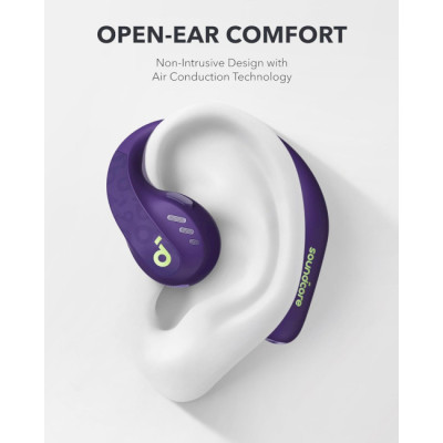 Bluetooth-гарнітура Anker SoundCore AeroFit Pro Purple (A3871GQ1)