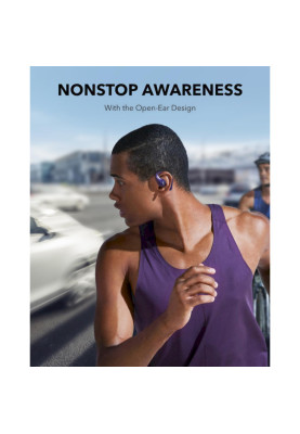 Bluetooth-гарнітура Anker SoundCore AeroFit Pro Purple (A3871GQ1)