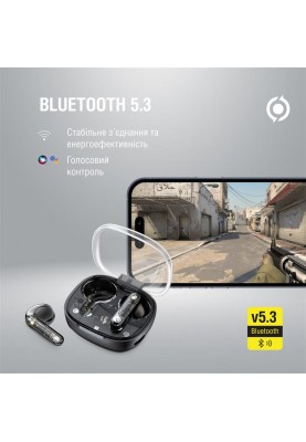 Bluetooth-гарнiтура Piko TWS-SimpleMe Black (1283126583438)