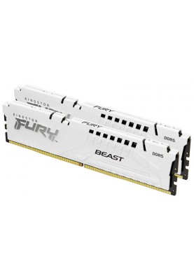 Модуль пам`ятi DDR5 2х16GB/5600 Kingston Fury Beast White (KF556C36BWEK2-32)