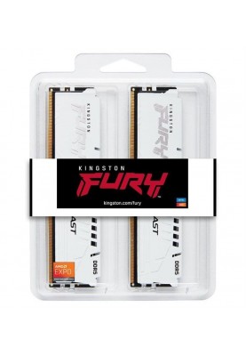 Модуль пам`ятi DDR5 2х16GB/5600 Kingston Fury Beast White (KF556C36BWEK2-32)