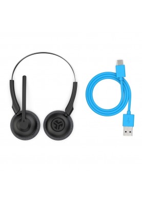 Bluetooth-гарнітура JLab Go Work Pop Black (IEUHBGWRKPOPRBLK4)