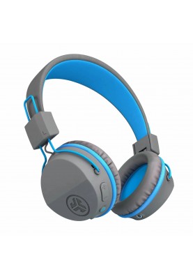 Bluetooth-гарнітура JLab JBuddies Studio Wireless Grey/Blue (IEUHBSTUDIORGRYBLU4)