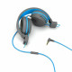 Гарнітура JLab JBuddies Studio Wired Grey/Blue (IEUHJKSTUDIORGRYBLU6)