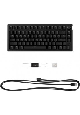 Клавіатура HyperX Alloy Rise 75 PBT Mechanical HyperX Red Black (7G7A4AA)