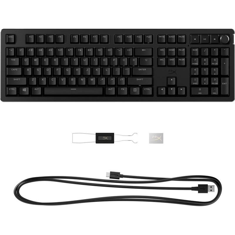 Клавіатура HyperX Alloy Rise PBT HX Red Black (7G7A3AA)