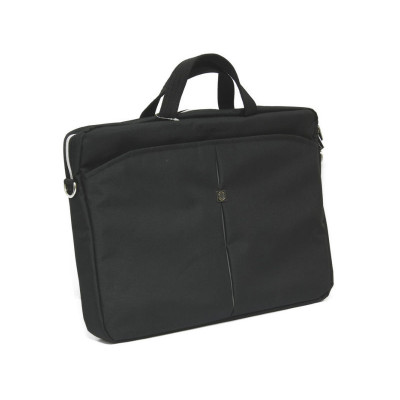 Сумка для ноутбука Continent CC-01 Black/Silver 15,6"