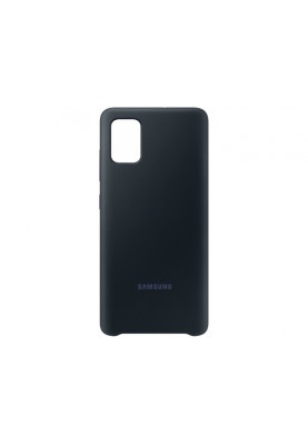 Чохол-накладка Samsung Silicone Cover для Samsung Galaxy A51 SM-A515 Black (EF-PA515TBEGRU)