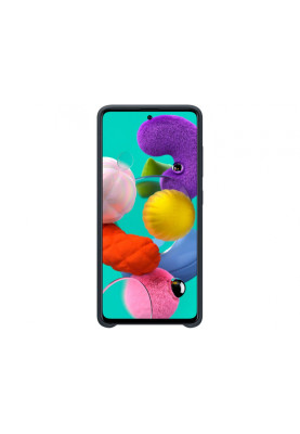 Чохол-накладка Samsung Silicone Cover для Samsung Galaxy A51 SM-A515 Black (EF-PA515TBEGRU)