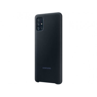 Чохол-накладка Samsung Silicone Cover для Samsung Galaxy A51 SM-A515 Black (EF-PA515TBEGRU)