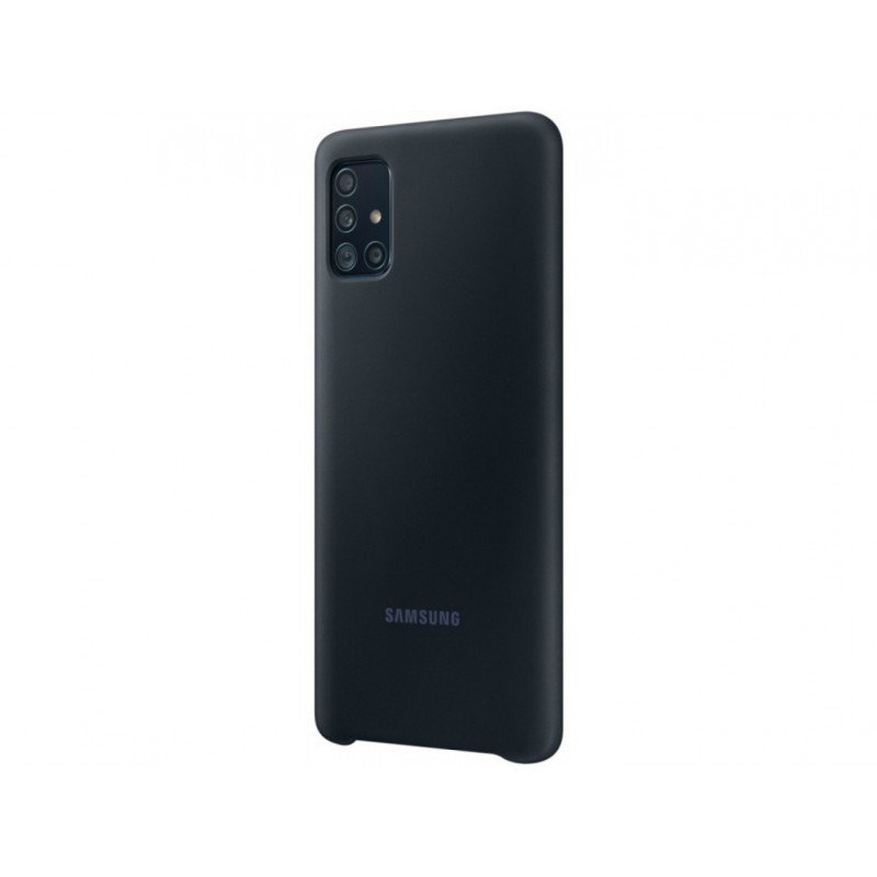 Чохол-накладка Samsung Silicone Cover для Samsung Galaxy A51 SM-A515 Black (EF-PA515TBEGRU)