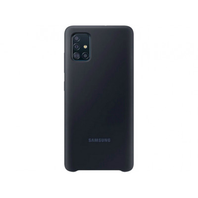 Чохол-накладка Samsung Silicone Cover для Samsung Galaxy A51 SM-A515 Black (EF-PA515TBEGRU)